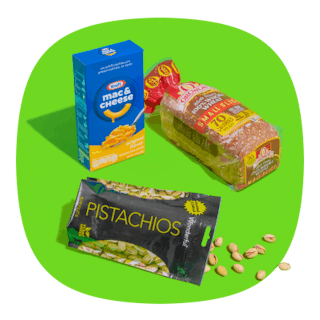 Squircle shaped image of Food themed commercial photography