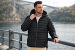 Walmart Hawke & Co men's puffer jacket