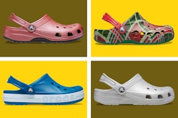 Save Up to 64% on Crocs After Code: Kids’ Start at $13, Adults at $20 card image