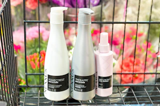 three nexxus products in a store cart