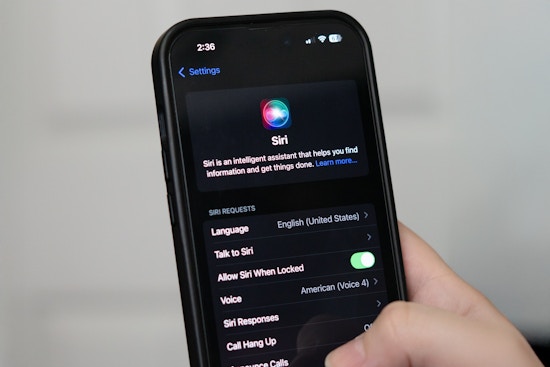 apple iphone siri enabled on device