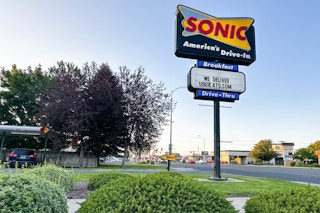 sonic drive in sign