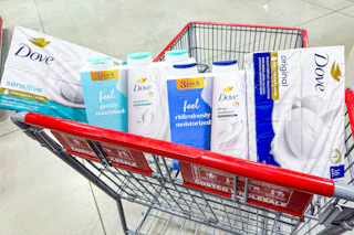 dove products in shopping cart