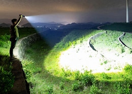 Rechargeable Flashlight, Now $11.99 on Amazon card image