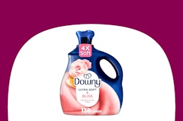 Downy Ultra Soft Fabric Softener: Buy 4 for $27 on Amazon (Reg. $52) card image