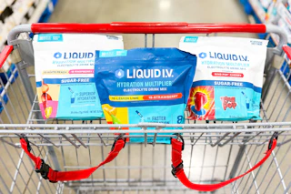 liquid iv in shopping cart