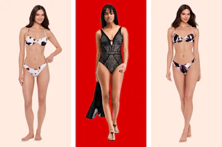 3 women's swimwear styles