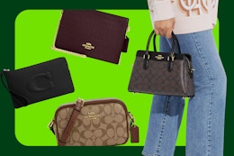 Black Friday Sale at Coach Outlet: $26 Wristlets, $67 Crossbody, and More card image