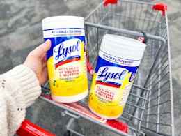 Lysol Wipes Are BOGO Free at CVS card image