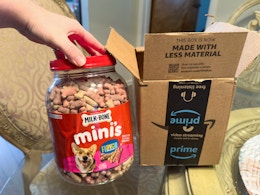 Amazon Prime Day Milk-Bone Dog Treat Deals: Prices as Low as $6.97 card image