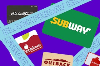 black friday gift cards subway outback