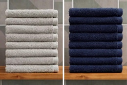 Cotton Washcloth Sets Drop to Just $8 at The Home Depot With Promo Code card image