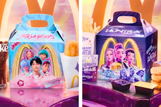 KPOP Demon Hunters McDonald's meals