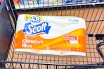 scott toilet paper in shopping cart