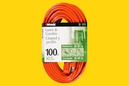 Save Over 50% on a 100-Foot Extension Cord — Now Just $19.98 on Amazon card image