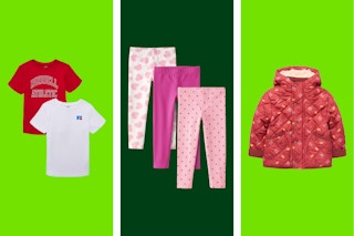 boys' 2-pack tees, toddler leggings, Cars jacket