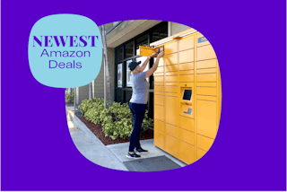 amazon items on a porch