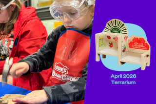 Lowes Kids Workshop - April 2026 - Terrarium