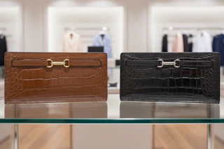 Michael Kors Carson Crocodile Wallet