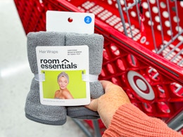 Microfiber Bath Hair Wrap 2-Pack, Only $4.75 at Target (Lowest Price Drop) card image